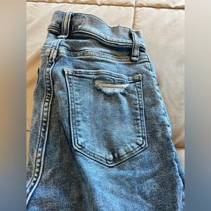 Abercrombie & Fitch Curve Love Super Skinny Ankle Jeans